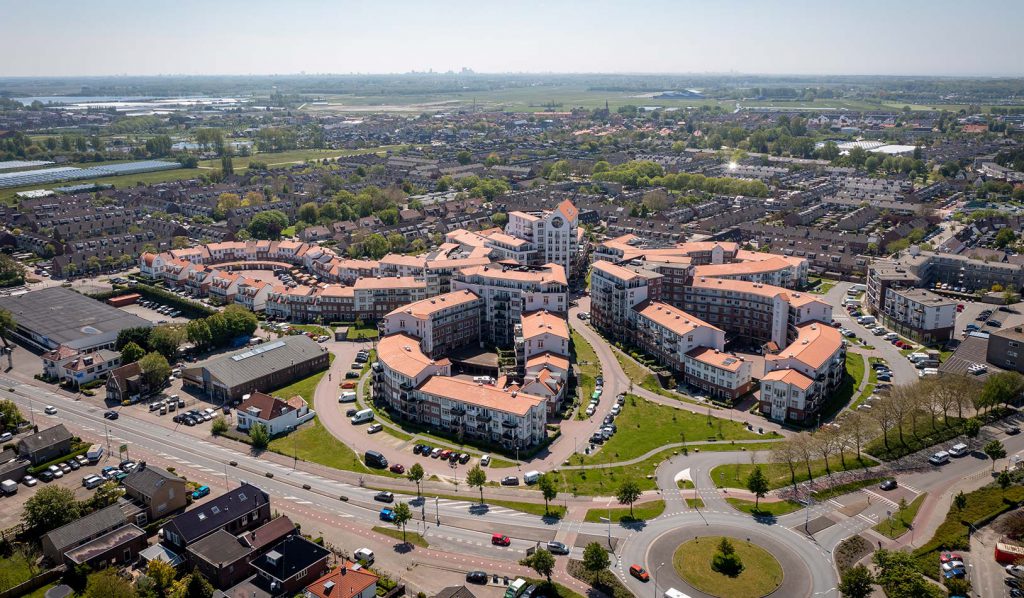 Woonwijk De Bloem in Rijnsburg