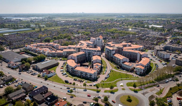 Woonwijk De Bloem in Rijnsburg